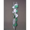 Party Deco 36361 21 inch Green and Silver Grad Caps Spray - Pack of 13