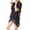 Black, variant on Womens Crochet Lace Knit Swimwear Cover Up Dress Summer Beach Bikini Cover Up 2023