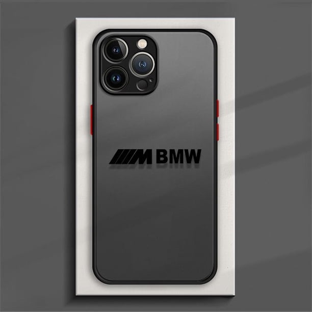 Funda de teléfono mate de TPU para Apple iPhone 11 12 13 14 Pro Max XR 7 Plus X 8 Mini XS 12mini 13mini BMW-m-power Fivean unisex