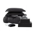 thumbnail image 7 of The Nesting Company Maple Dobby Stripe Bed in a Bag Bedding Set 8 Piece Comforter Set and Sheet Set Set, 7 of 7