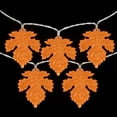 thumbnail image 3 of Northlight LED Maple Leaf Fall Harvest Fairy Lights - Warm White - 5.5' Copper Wire - 10ct, 3 of 6