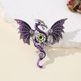 thumbnail image 5 of Unique Dragon Designs Alloy Brooch for Men and Women Portable Sturdy Alloy Pin for Casual or Formal Outfits, 5 of 9
