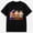 Black-128, variant on Women's Neon Ghosts Bows and Pumpkin Halloween Shirt, Cute Spooky Graphic Short Sleeve T-Shirt