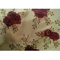 thumbnail image 4 of oneOone Cotton Silk Beige Fabric Leaves & Rose Floral Quilting Supplies Print Sewing Fabric By The Yard 42 Inch Wide, 4 of 4