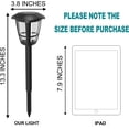 thumbnail image 2 of MAGGIFT 12 Pack Solar Powered Landscape Lights Outdoor Pathway Lights, Waterproof Solar Garden Lights for Lawn, Patio, Yard, Walkway, Deck, Driveway, Warm White, 2 of 8