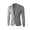 Gray, variant on ZQUUVOU Men's One Button Blazer Casual Solid Color Slim Fit Lightweight Coats (White,L)