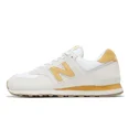 thumbnail image 2 of New Balance 574 NB Beige Mustard Men Unisex Casual Lifestyle Shoes U574SHO-D, 2 of 6
