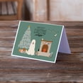 thumbnail image 2 of South Russian Sheepdog Christmas Everyone Greeting Cards and Envelopes Pack of 8, 2 of 2