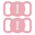 thumbnail image 1 of 2Pcs Silicone Protective Holder Portable Anti-Lost Tracker Cover Compatible for AirTag and Pet Collar, 1 of 8
