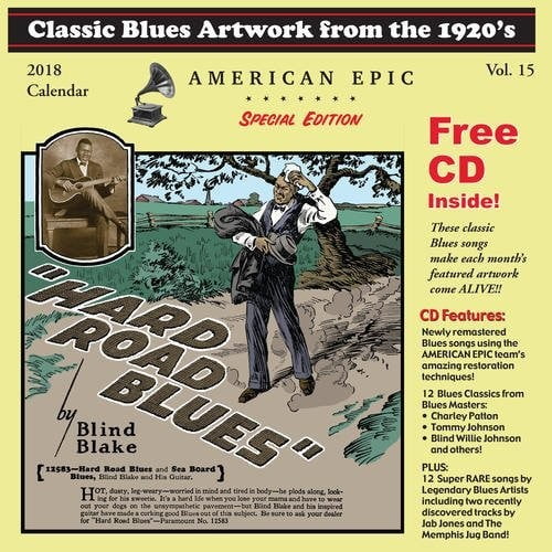 Classic Blues Artwork From the 1920s Calendar 2018