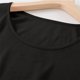 thumbnail image 4 of Pijama de manga corta con cuello redondo y color liso para mujer, ropa de casa, camisón corto de algodón para mujer, 4 of 6