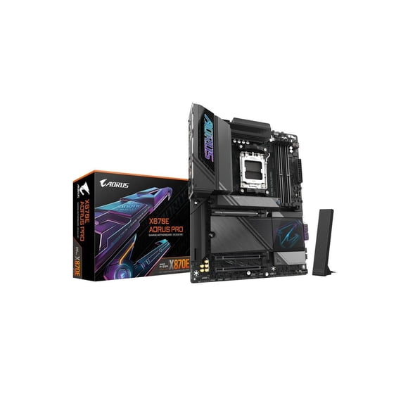 Aorus X870E PRO Gaming Desktop Motherboard - AMD X870E Chipset - Socket AM5 - ATX (x870eaoruspro)