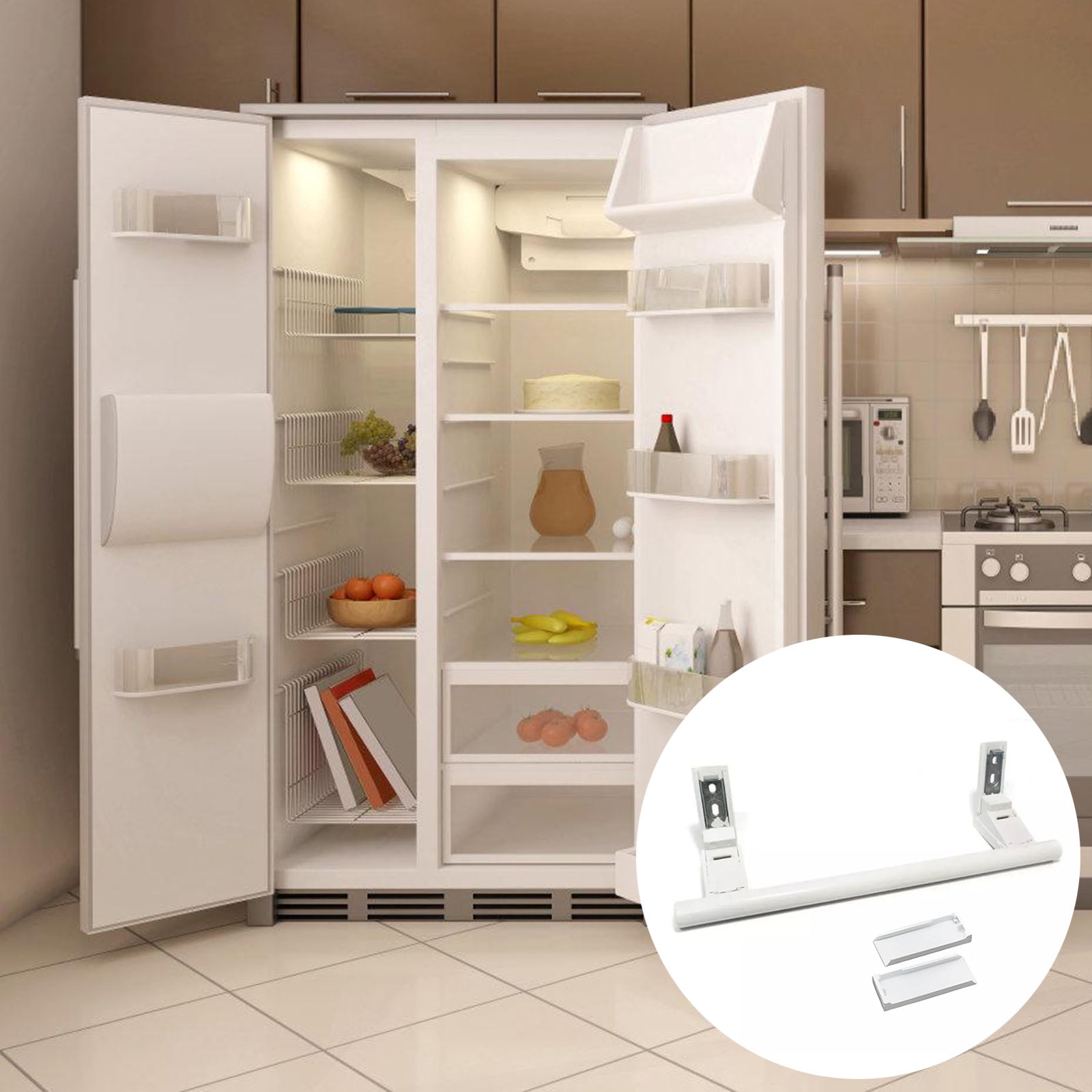 7430670 Plastics Refrigerator Handle Push Pull Design for Long Lasting Durability