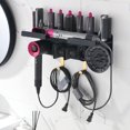 thumbnail image 6 of Wall Mount Holder for Dyson Airwrap Styler, for Dyson Supersonic Hair Dryer, 2 in 1 Organizer Storage Shelf Fits Curling Iron Wand Barrels Brushes Diffuser Nozzles for Home Bedroom Bathroom, 6 of 7
