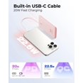thumbnail image 3 of Cargador portátil VIYISI de 10000 mAh con cable USB-C y pantalla LED, 3 of 8