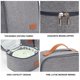 thumbnail image 3 of Bolsa de aislamiento térmico portátil, bolsa de aislamiento térmico, bolsa gruesa de papel de aluminio para almuerzo bento, 3 of 5