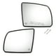 thumbnail image 1 of Reemplazo de vidrio del espejo retrovisor calefaccionado en blanco para Toyota Sequoia Tundra, 1 pieza, par izquierdo y derecho, 1 of 6