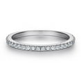 thumbnail image 4 of 925 Sterling Silver Bridal Ring Sets Double Halo CZ Engagement Vintage Promise Rings Classic Wedding Bands for Women, 4 of 7