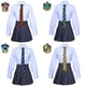 thumbnail image 2 of Disfraz de Hermione Granger, bata, chal, corbata, bufanda, varita, gafas, falda de Gryffindor, suéter, disfraz de Halloween de Harry Potter, 2 of 5