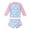 Unicorn, variant on Aideaone Girls Rash Guard Swimsuit Long Sleeve Bathing Suit 2-Piece Set 3-10 Years