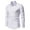 White, variant on Mens Shirts Clearance Long Sleeve Men's Printed No Iron Loose Button Lapel Long Sleeved Shirt Je S