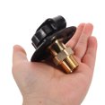 thumbnail image 3 of KAKOWELY rv water inlet kit Brass Rv Water Tank Inlet And Outlet With Check Valve Anti Leak Ideal For Rvs Camper Boat Prevents Backflow For Fresh Water Connection, 3 of 5