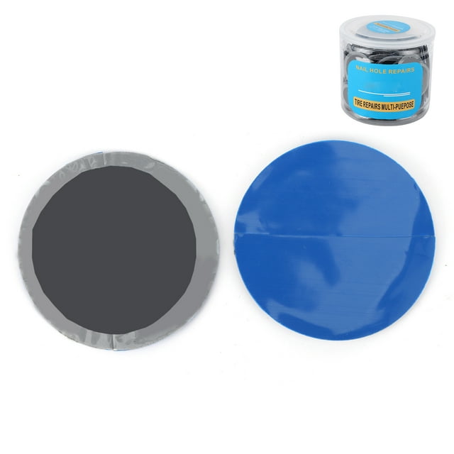 Tire repair patch tire repair rubber rubber tire patch 42mm tire patch tire repair tool 17in Tire Repair Rubber Patch Tubeless Tyre Cold Patch Puncture Repairing Universal for Car ANGGREK Otros