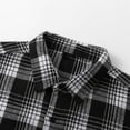 thumbnail image 4 of cllios Mens Long Sleeve Plaid Shirts Men's Button Down Long Sleeve Plaid Flannel Shirts Casual Flannel Shirts for Men, 4 of 4