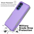 thumbnail image 6 of For Samsung Galaxy S24 Phone Case, Ebizware Shockproof Case Military Grade Heavy Duty Full Body Protection Rugged Cover for Galaxy S24, Purple, 6 of 8