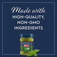 thumbnail image 3 of BARILLA Rustic Basil Pesto Sauce, 6.5 oz. Jar - Imported From Italy - Made with Fragrant Italian Basil & Freshly Grated Italian Cheeses - Non-GMO Ingredients - Pasta Sauce, Pizza Sauce & Mor, 3 of 3