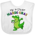 thumbnail image 3 of Inktastic My First Mardi Gras-alligator Boys or Girls Baby Bib, 3 of 4