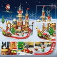 thumbnail image 5 of 1232pcs Christmas Roller Castle Building Sets for Adults and Kids Age 8+, 5 of 9