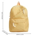 thumbnail image 3 of Weebloom Large School Backpack For Kids Girls Bookbag Middle High School College Yellow, 3 of 4