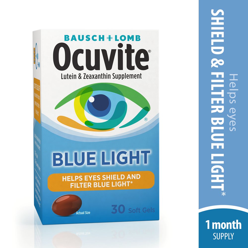 Ocuvite® Blue Light Vitamin & Mineral Supplement 30 ct Soft Gels