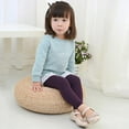 thumbnail image 4 of Girls Toddler Baby Basic Ribbed Sweater and Leggings Footless Tights Kids Little Girls Dress Bottom Top Pants, 4 of 5