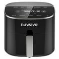 thumbnail image 1 of Freidora de aire Nuwave Brio Plus de 8 cuartos, sin PFAS, nueva y mejorada, pantalla táctil digital, pantalla blanca fría, 50°F~400°F en 5° precisos, 5 funciones de cocción, 100 preajustes y 50 memori, 1 of 5