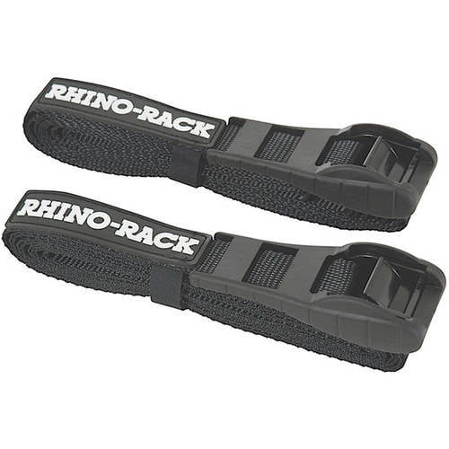 Tie Down Straps with Buckle Protector, Black, 11