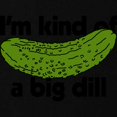 thumbnail image 2 of CafePress - I'm Kind Of A Big Dill Maternity Dark T Shirt - Maternity Dark T-Shirt, 2 of 3