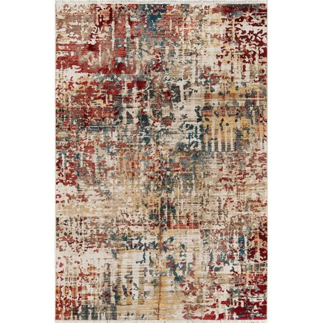 Momeni STUDISTU-2MTI96C6 Studio Tapis Rectangulaire Traditionnel, Multicolore - 9 Pi. 6 Po. x 12 Pi. 6 Po.
