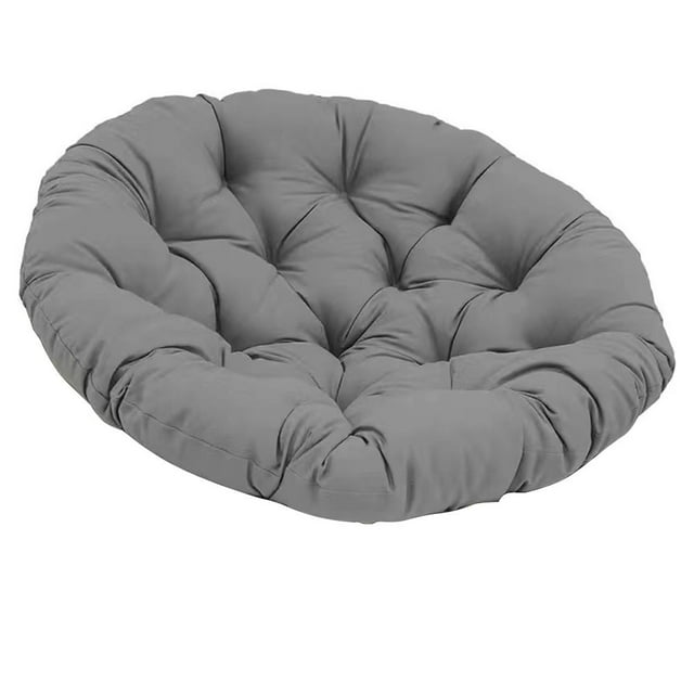 1 Pce Coussin Rond Imperméable 23.62 x 23.62 Pouces pour Chaise Berçante, Chaise Panier Suspendue, Chaise Papaye