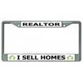 thumbnail image 1 of Realtor I Sell Homes Chrome License Plate Frame, 1 of 1