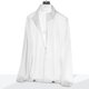 thumbnail image 1 of Blusa y camisa de manga larga con cuello alto para hombre, color liso, informal, resistente al sol, para exteriores, con bolsillo, manga raglán, blusa de manga larga con cuello alto, blusa de nailon p, 1 of 6