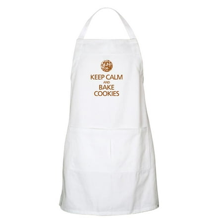 CafePress - Keep Calm And Bake Cookies Apron - Kitchen Apron with Pockets, Grilling Apron, Baking (Best Way To Keep Cookies Fresh)