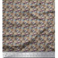 thumbnail image 1 of Soimoi Cotton Voile Fabric Scientific Lab Equipments Education Theme Print Fabric by The Yard 42 Inch Wide, 1 of 1