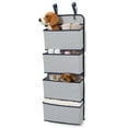 thumbnail image 5 of Delta Children 4-Pocket Hanging Wall Organizer, Navy, 5 of 10