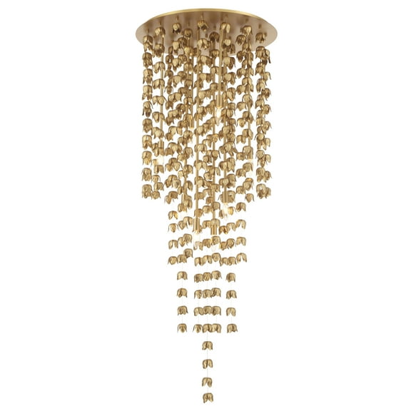 Minka Lavery 3967 Ashgrove 8 Light 24" Wide Multi Light Pendant - Brass