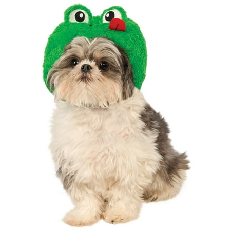 Frog Froggie Hood Pet Dog Cat Animal Halloween Costume