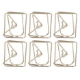 thumbnail image 4 of Metallic Paper Clips, Metal Material Golden Paper Clips  For File Classification Envelope, 4 of 8