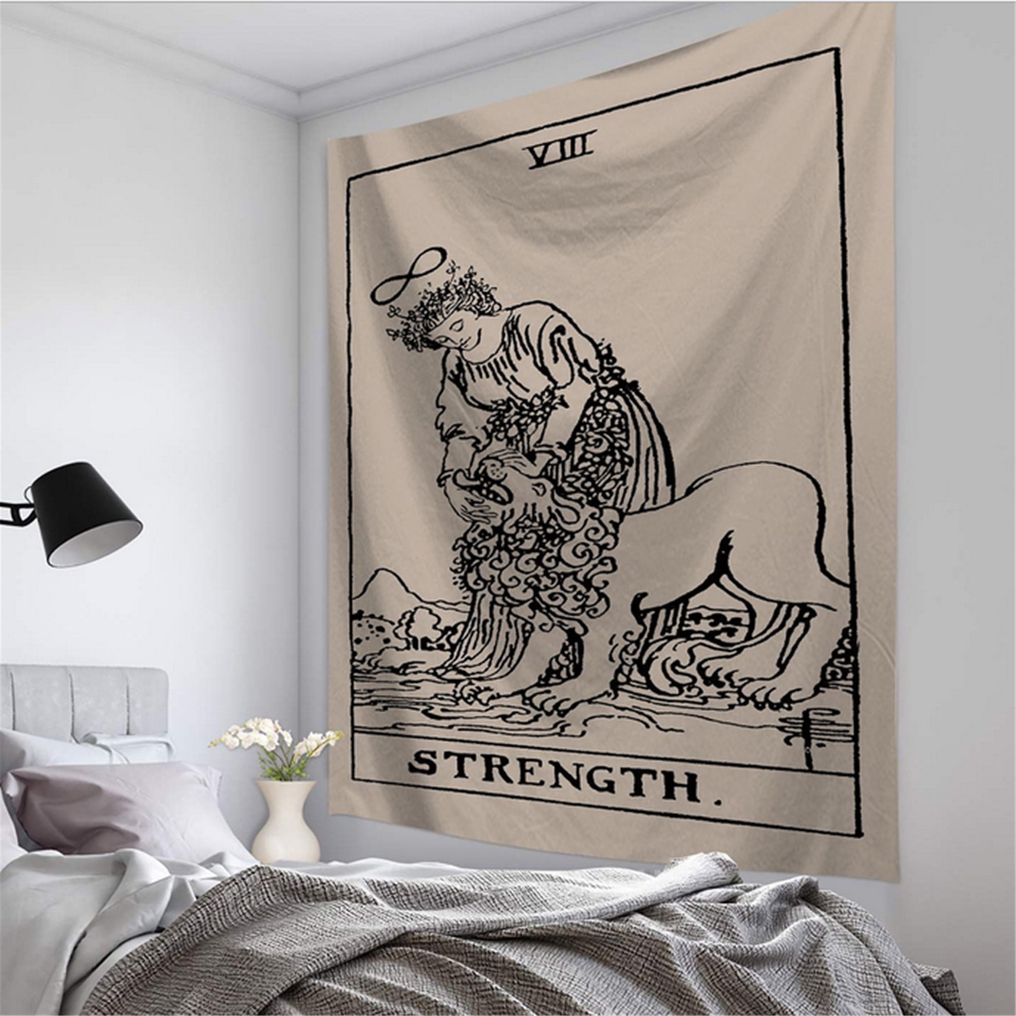 Digital Printing Tarot Landscape Background Beach Towel Hanging Wall Tapestry