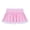 Pink, variant on Women Gingham Plaid Lace Trim Pleating Princess Mini Skirts Halloween Christmas Party Club Wear
